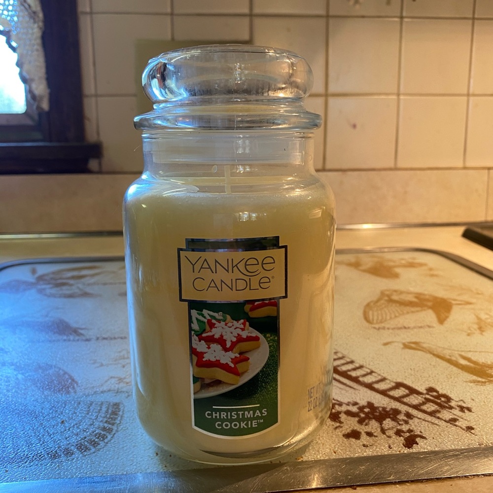 Yankee candle Christmas cookie